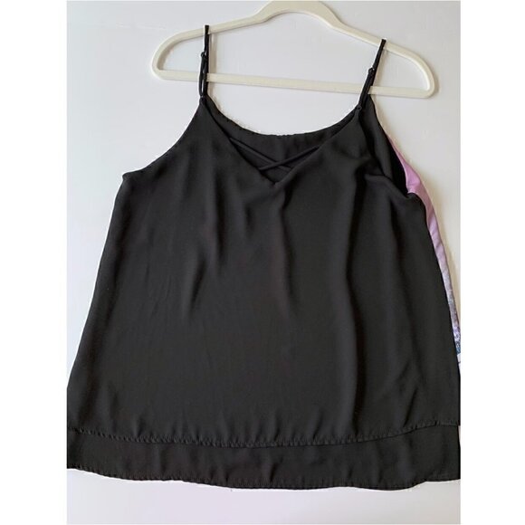 Love, Zoe Women Spaghetti straps tiered top, size L - Picture 2 of 8